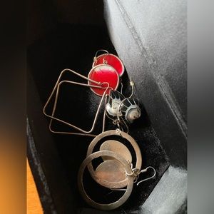 925 silver earring lot